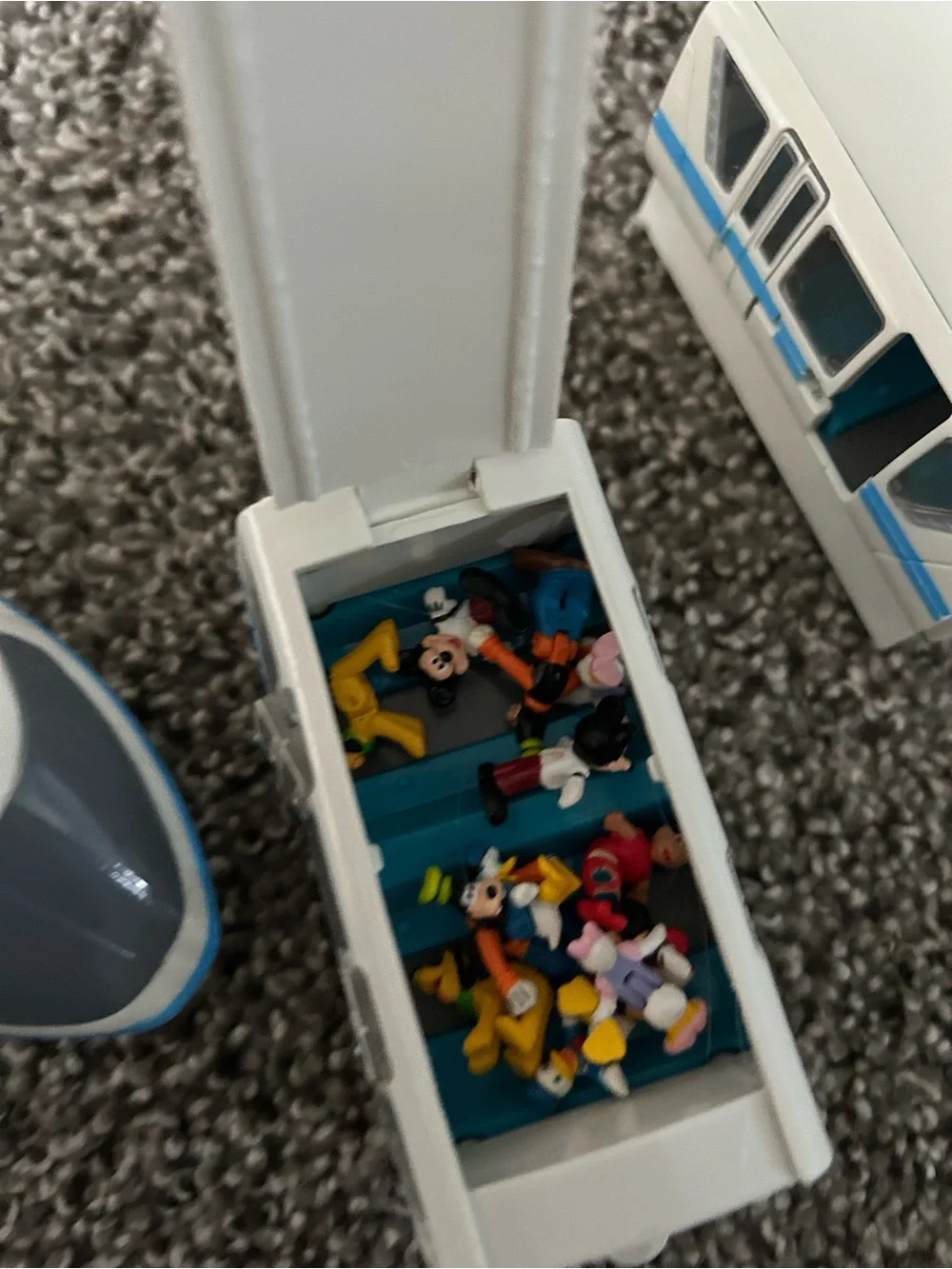 Disney double monorail train set